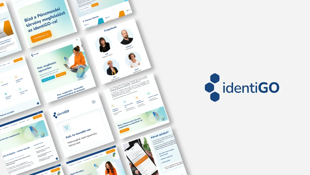 Design showcase of identigo.hu